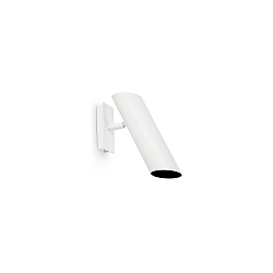 V�glampe LINK GU10 IP20, hvid mat 