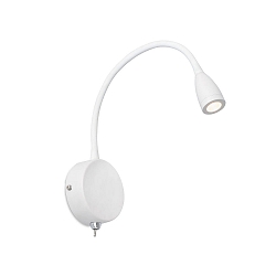 V�glampe LOKE LED IP20, hvid mat 