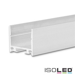 LED surface mount lighting profile HIDE SINGLE, aluminium, 200cm, white