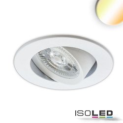 recessed luminaire Sunset Slim68 IP40, dimmable 9W 700lm 1800-2800K 45 45 CRI 93