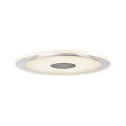 LED Indbygningslampe PREMIUM LINE WHIRL LED, rund, 1x6W, 350mA, 150mm, aluminium drejet/satineret