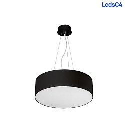 pendant luminaire LUNO LED IP20, black dimmable