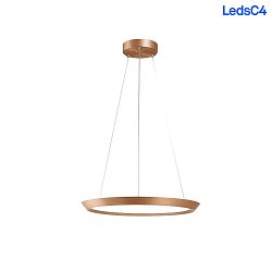 pendant luminaire SATURN LED IP20, gold dimmable