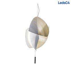 pendant luminaire VOILES BIG LED IP20, chrome dimmable