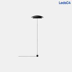 floor lamp NOWAY DOUBLE LED, black dimmable
