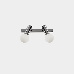 wall and ceiling luminaire MIST DOUBLE E14 IP44, chrome