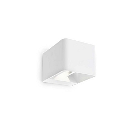 V�g- og Loftlampe WILSON SQUARE up / down, justerbar, on/off IP65, hvid 
