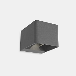 V�g- og Loftlampe WILSON SQUARE LED up / down, justerbar, on/off IP65, antracit 