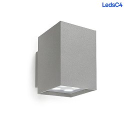 outdoor wall luminaire AFRODITA POWER LED up / down, switchable, set back IP55, grey 