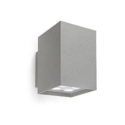 Udend�rs wall luminaire AFRODITA POWER LED up / down, omskiftelig, g� tilbage IP55, gr� 