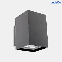 outdoor wall luminaire AFRODITA POWER LED up / down, switchable, set back IP55, anthracite 