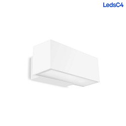 outdoor wall luminaire AFRODITA LED SINGLE EMISSION - 30CM down, switchable IP66, white 