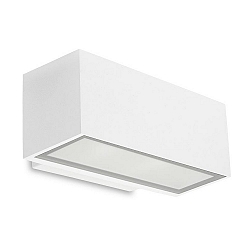 Udend�rs wall luminaire AFRODITA LED DOUBLE EMISSION - 22CM up / down, omskiftelig IP66, hvid 
