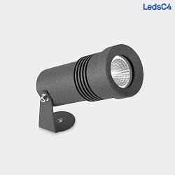 outdoor spot MICRO LED swivelling IP65, grey dimmable
