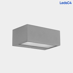 Udendrs wall luminaire NEMESIS 7x17CM up / down, lille, omskiftelig IP65, gr 