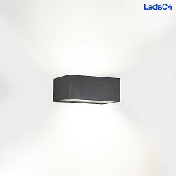 outdoor wall luminaire NEMESIS 7x17CM up / down, small, switchable IP65, anthracite 