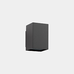 outdoor wall luminaire AFRODITA POWER LED down, switchable, set back IP65, black 