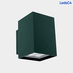 outdoor wall luminaire AFRODITA POWER LED down, switchable, set back IP65, dark green 