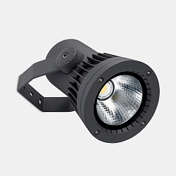 Udend�rs spot HUBBLE COB LED svingbar IP65, gr� d�mpbar