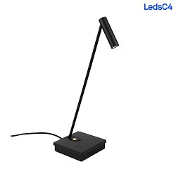 table lamp E-LAMP LED, black dimmable