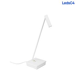 Bordlampe E-LAMP WIRELESS LED, hvid dmpbar