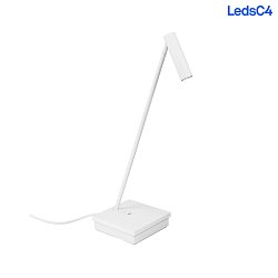 Bordlampe E-LAMP WIRELESS LED, hvid dmpbar