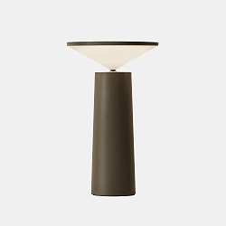 table lamp COCKTAIL LED with touch dimmer, conical IP20, grey dimmable