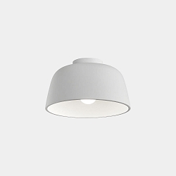 V�g- og Loftlampe MISO � 285MM E27 IP20, hvid mat d�mpbar