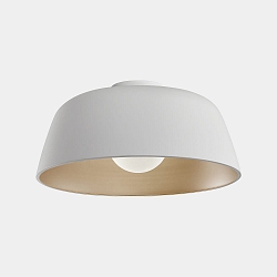 V�g- og Loftlampe MISO � 433MM E27 IP20, hvid mat d�mpbar