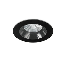 Indbygnings loftlampe DAKO FIXED 175MM stiv, inkl. str�mforsyning, omskiftelig IP66, sort 