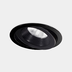 Indbygnings loftlampe DAKO ADJUSTABLE 200MM svingbar, inkl. str�mforsyning, omskiftelig IP66, sort 