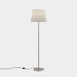 Standerlampe METRICA E27, sk�rm excl, nikkel