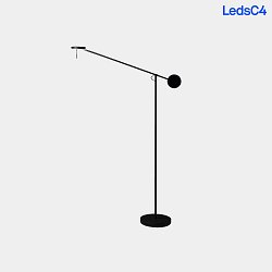 Standerlampe INVISIBLE LED, sort