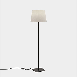 Standerlampe METRICA SQUARE E27, sk�rm excl, sort