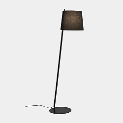 Standerlampe CLIP E27, sk�rm excl, sort