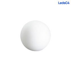 path light CISNE SURFACE -  30CM small, round E27 IP44, white dimmable