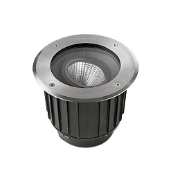 Gulvindbygningslampe GEA COB 223 IP65, rustfrit st�l d�mpbar