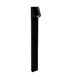 P�lelampe EKO BOLLARD INCLINED LED stiv, tilb�jelig IP66, sort d�mpbar