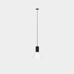 Pendel IRIS PENJANT TRIMLESS DALI styrbar IP20, sort dæmpbar