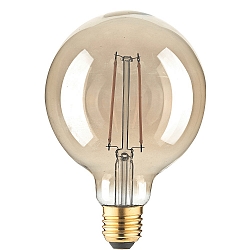 Filament Globe lyskilde G125 GOLD omskiftelig G125 klar E27 2,5W 200lm 1800K 320� CRI 80-89 