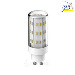 LED retrofit, rod shape lamp T30, GU10, 4W 3000K 400lm 320
