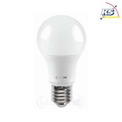 LED pear shape lamp Classic A60, E27 9.5W 6500K 810lm