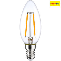 LED Filament Lyskilde kerteformet C35, E14, 2,5W, 2700K, 250lm