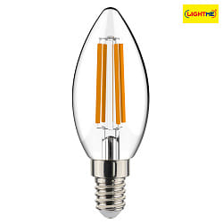 LED Filament Lyskilde kerteformet C35, E14, 4,5W, 2700K, 470lm
