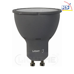 LED Varilux 3-Step Dim. PAR16 reflector lamp, GU10, 5W 3000K 345lm 750cd 38, dimmable, clear