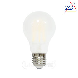 LED pear shape filament lamp Classic A60, E27, 7W 2700K 810lm, frosted
