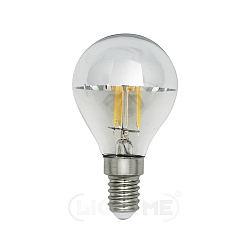 Top spejl lyskilde dr�beformet SV P45 d�mpbar E14 4,5W 400lm 2700K CRI 80 d�mpbar