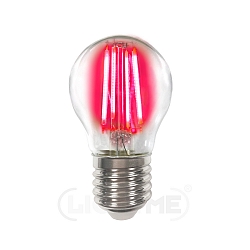 Dekorativ gl�delampe P45 E27 4W 