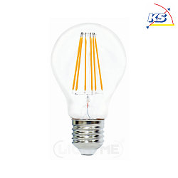 LED pear shape filament lamp Classic A60, E27, 8W 4000K 1055lm