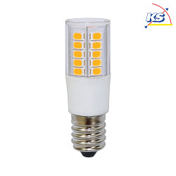 LED T18 rod lamp, lenght 5.7cm, E14, 5.5W 2700K 575lm 320, non dimmable